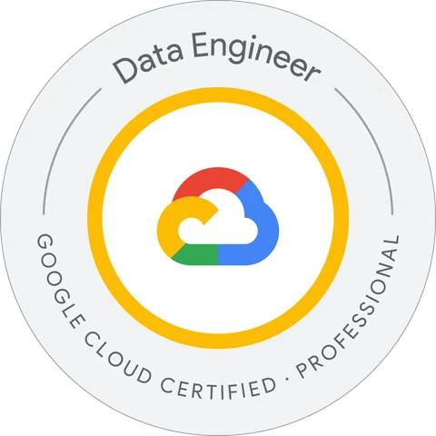 Data Engineer — Google Cloud certification